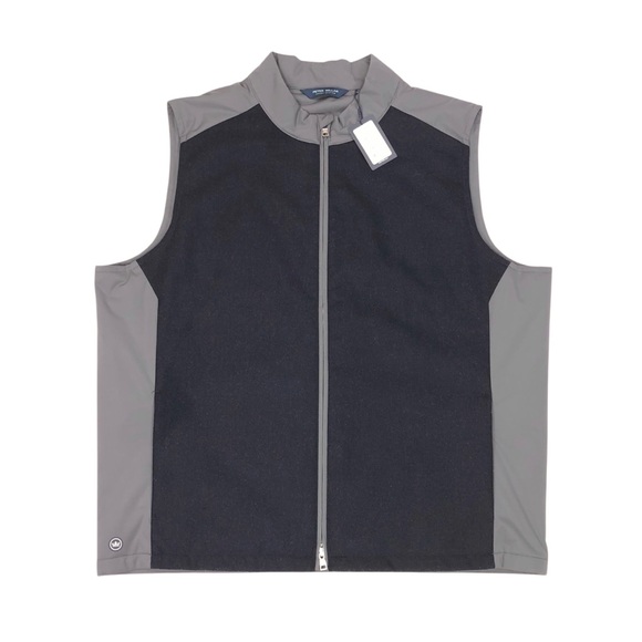 Peter Millar Crown Crafted Men's Cambridge Vest Size XXL Blue Gray NWT MSRP $295